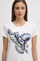 Mos Mosh tricou din bumbac alb 169900