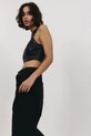 Топ MUUV. ET черен top.z.suwakiem.ET