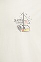 Solid tricou din bumbac ORVAL 21108505.114201 bej