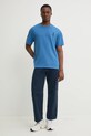 Solid tricou din bumbac ORVAL 21108505.184041 violet ZS25