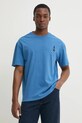Solid tricou din bumbac ORVAL violet 21108505.184041