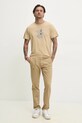 Solid tricou din bumbac ODELL 21108509.160920 bej ZS25