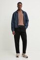 Solid tricou din bumbac OWENS 21108510.181314 maro ZS25