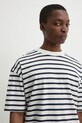 Solid tricou din bumbac OLEK alb 21108551.194010