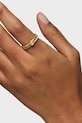 Tous pierścionek ze srebra pokrytego złotem 1004565214