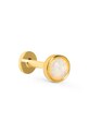 ANIA KRUK cercel piercing pentru femei, din argint placat cu aur cu opal ROCK IT aur SRUKY3449Z