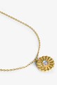 ANIA KRUK колие с висулка дамско от позлатено сребро циркон VINTAGE SMINC0409Z злато ZS26