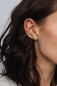 ANIA KRUK női aranyozott fülbevaló kő nélkül HIPPIE arany SMIKS0520Z