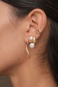 ANIA KRUK női köbös cirkónium fülbevaló GLAMOUR arany MRUKC4142Z