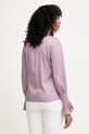 Одежда Silvian Heach блузка женская с вискозой SALIS CVP26022BL фиолетовой