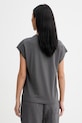 Odzież Marc O'Polo T-shirt damski z bawełną 5000014116 szary