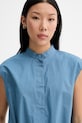 Marc O'Polo koszula damska bawełniana niebieski 5000010536
