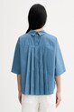 Oblečení Marc O'Polo košilová halenka dámská bavlněná 5000010538 modrá