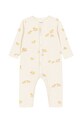 Fanga Fontana rampers per bambini in cotone BELLO DUE ONESIE OCS beige FA100070