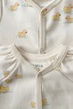 BIMBA Fanga Fontana rampers per bambini in cotone BELLO DUE ONESIE OCS FA100070 beige