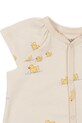 BIMBA Fanga Fontana rampers per neonati in cotone BELLO SS ROMPER OCS FA100074 beige