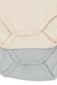 Fanga Fontana боди за деца от памук PERLA 2 PACK SS BODY OCS 2 броя бежов FA100079