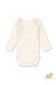 Fanga Fontana боди за бебе от памук BELLO DUE LS BODY OCS розов FA100082