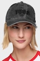 Tous czapka z daszkiem damska bawełniana czarny 2002376151