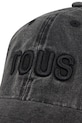 Tous czapka z daszkiem damska bawełniana 2002376151 czarny ZS26