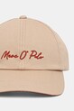 Marc O'Polo baseball cap damska bawełniana 5000014157 beżowy ZS26