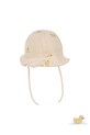 Fanga Fontana шапка за деца от памук FIO JERSEY SUN HAT OCS бежов FA100064
