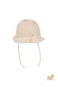 Fanga Fontana шапка за деца от памук FIO JERSEY SUN HAT OCS бежов FA100064