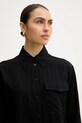 Silvian Heach koszula DIVON czarny GPP26163CA