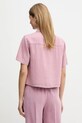 Odzież Silvian Heach koszula AMARA GPP26089CA różowy