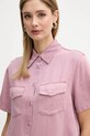 Silvian Heach koszula AMARA różowy GPP26089CA