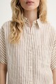 Marc O'Polo Πουκάμισο γυναικείο λινό 5000014082 μπεζ
