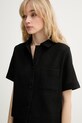 Marc O'Polo koszula damska bawełniana czarny 5000014512