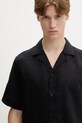 Marc O'Polo koszula męska lniana czarny 5000013939