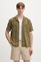 Marc O'Polo πουκάμισο ανδρικό βαμβακερό πράσινο 5000013945