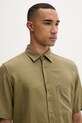 Marc O'Polo koszula męska z lyocellu zielony 5000013948