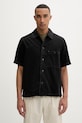 Marc O'Polo koszula męska z bawełną czarny 5000011279