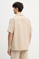 Odzież Marc O'Polo koszula męska bawełniana 5000010060 beżowy