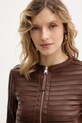 Silvian Heach kurtka EVAS GPP26079GB brązowy