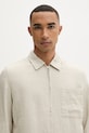 Marc O'Polo giacca da uomo in lino beige 5000013998