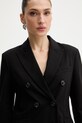 Silvian Heach marynarka dwurzędowa damska FATISE czarny GPP26061GC