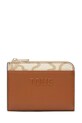 Tous portfel Kaos Icon imitacja skóry licowej brązowy 2002357443