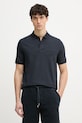 Marc O'Polo polo męskie z bawełną granatowy 5000013992