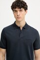 Marc O'Polo polo męskie z bawełną granatowy 5000013992