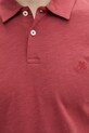 Marc O'Polo polo męskie bawełniane 5000013986 czerwony