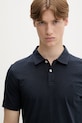 Marc O'Polo polo męskie bawełniane granatowy 5000013986