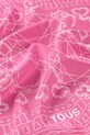 Tous apaszka z jedwabiem All In 2002377413 różowy ZS26