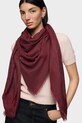 Akcesoria Tous chusta z domieszką kaszmiru 2002378421 bordowy