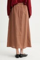 Odzież Marc O'Polo spódnica lniana 5000014053 brązowy