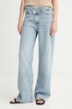Marc O'Polo jeansy wide leg damskie niebieski 5000014169
