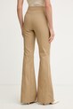 Odzież Silvian Heach spodnie damskie KOLOO GPP26257PA beżowy